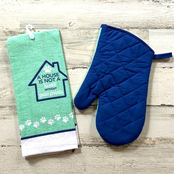 BRAND NEW BUNDLE! - 13-Piece Kitchen Set Includes Towels and Oven Mitts - Picture 5 of 10